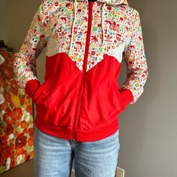 Adidas Colorado Zip hoodie Windbreaker Jacket - Picture 3 of 8